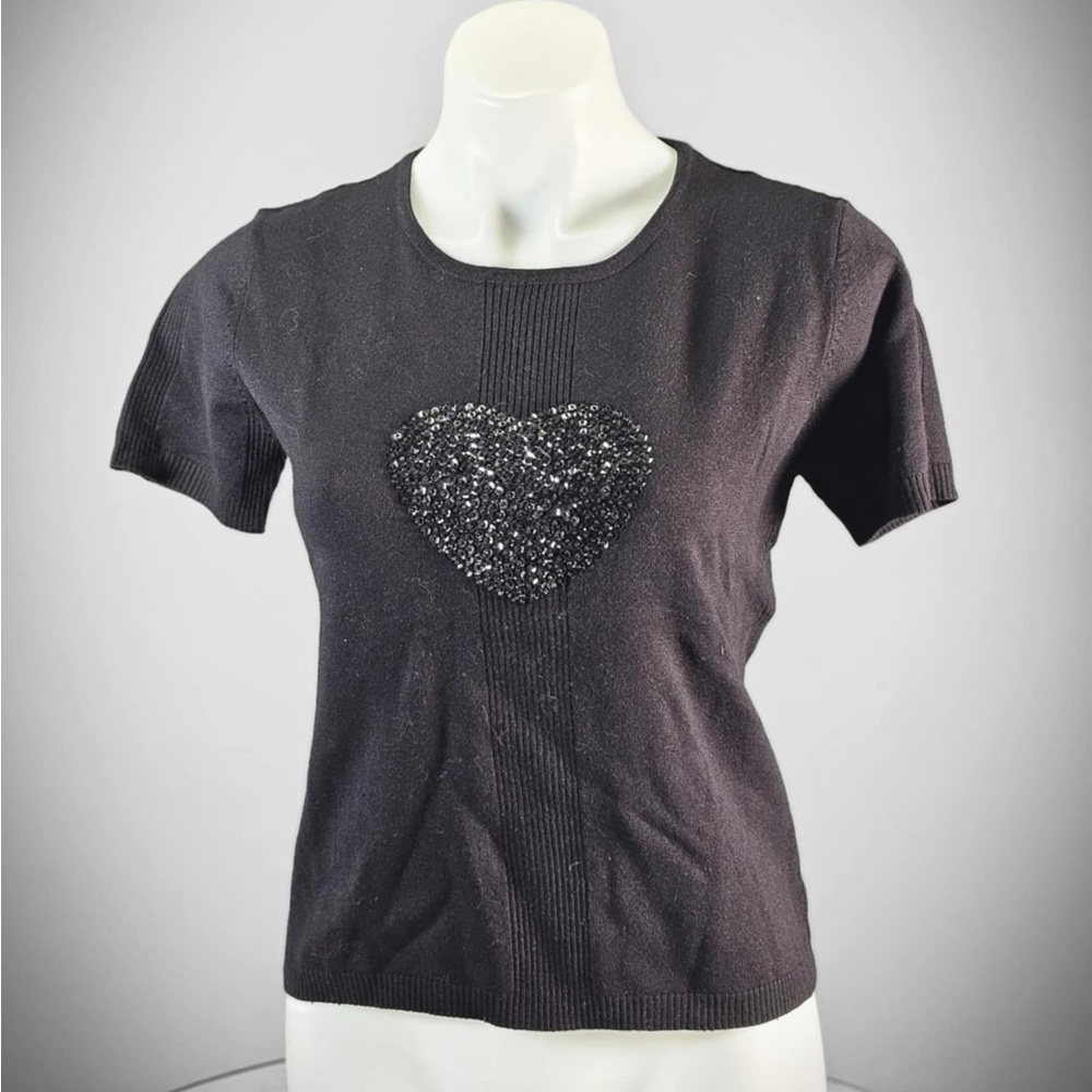 EUC Powerline 
🩷🩷Sequin heart sweater – L